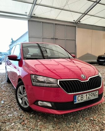 Skoda Fabia cena 47000 przebieg: 45000, rok produkcji 2021 z Świdnik małe 37
